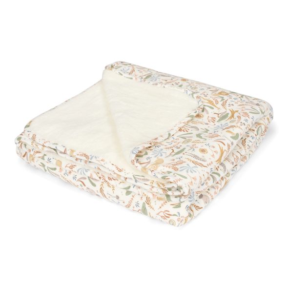 LITTLE DUTCH DEKA 70X100 CM FLEECE SAFARI WONDERS - DĚTSKÉ DEKY PRO MIMINKA - SPINKÁNÍ