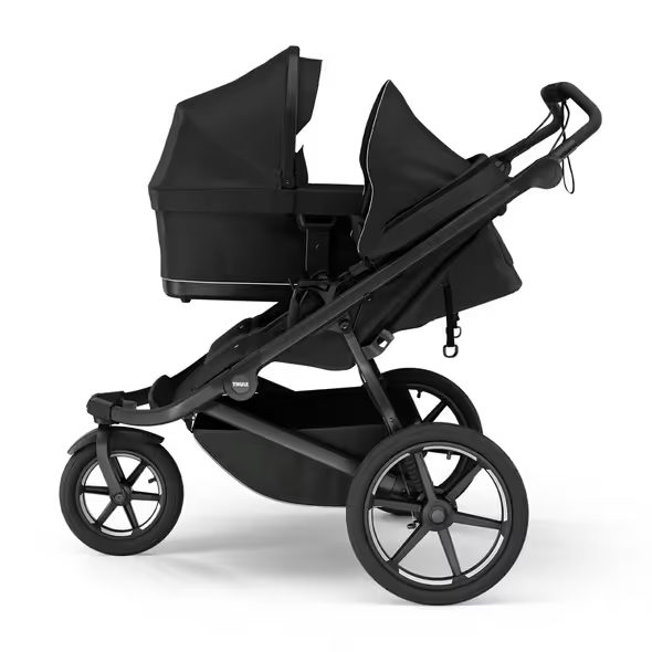 THULE URBAN GLIDE 3 DOUBLE BLACK 2024 - KOČÁRKY PRO DVOJČATA - KOČÁRKY A PŘÍSLUŠENSTVÍ