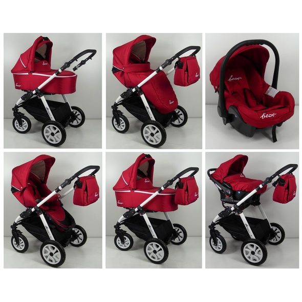 BEXA KOMBINOVANÝ KOČÁREK BEXA FASHION - TROJKOMBINACE - KOČÁRKY A PŘÍSLUŠENSTVÍ