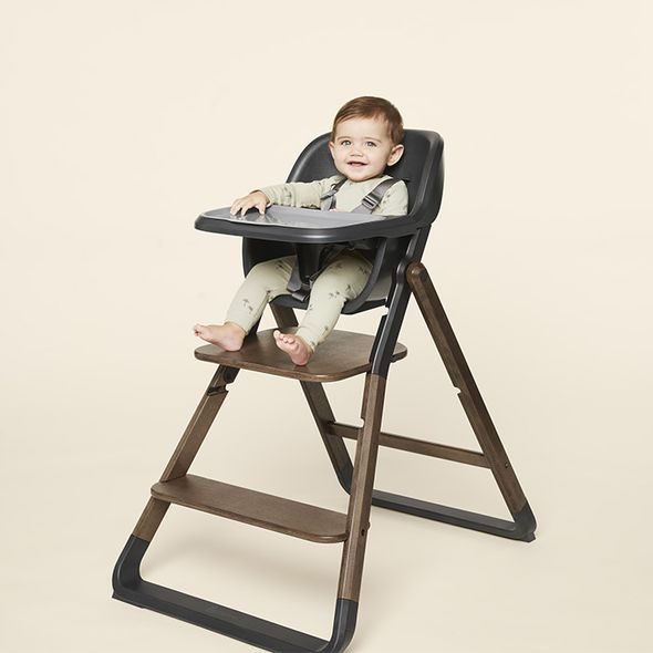 ERGOBABY EVOLVE JÍDELNÍ ŽIDLE 2V1 DARK WOOD - JÍDELNÍ ŽIDLIČKY DŘEVĚNÉ - KRMENÍ