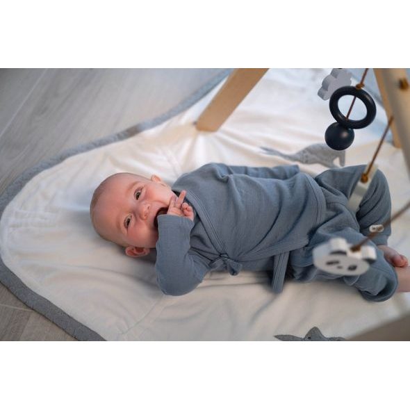 LODGER WRAPPER FOLKLORE FLEECE MAUVE - ZAVINOVAČKY - SPINKÁNÍ