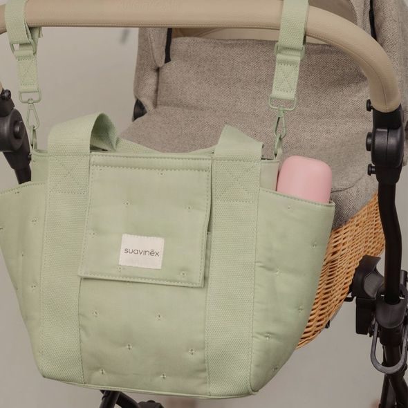 SUAVINEX SUAVINEX POETRY PŘEBALOVACÍ TAŠKA - ZELENÁ - PŘEBALOVACÍ TAŠKY - KOČÁRKY A PŘÍSLUŠENSTVÍ