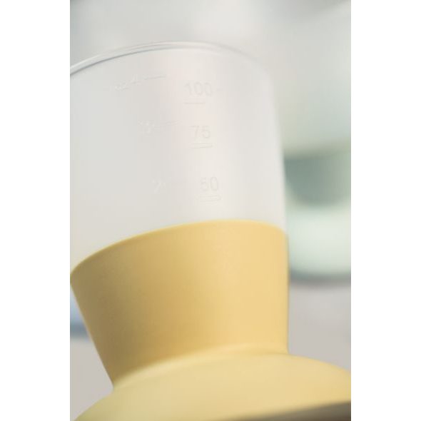 BABYBJÖRN HRNEČKY PRO NEJMENŠÍ 2KS PUDROVĚ ŽLUTÉ - KOJENECKÉ LAHVE - KRMENÍ