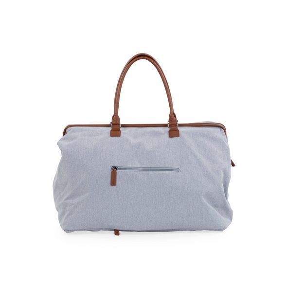 CHILDHOME PŘEBALOVACÍ TAŠKA MOMMY BAG CANVAS GREY - PŘEBALOVACÍ TAŠKY - KOČÁRKY A PŘÍSLUŠENSTVÍ