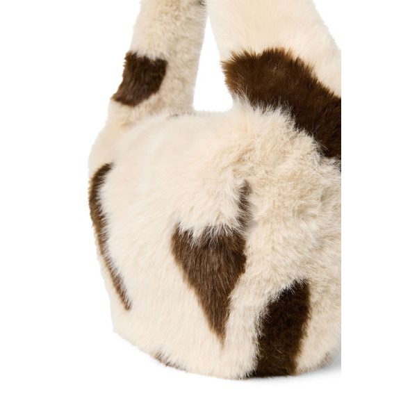 STUDIO NOOS FAUX FUR CROSS BODY BAG HOLY COW - ORGANIZÉRY A KOŠÍKY - KOČÁRKY A PŘÍSLUŠENSTVÍ