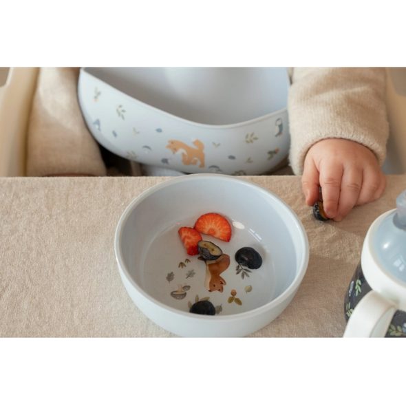 LITTLE DUTCH BRYNDÁK SILIKONOVÝ FOREST FRIENDS - TERMOOBALY A TERMOSKY - KRMENÍ