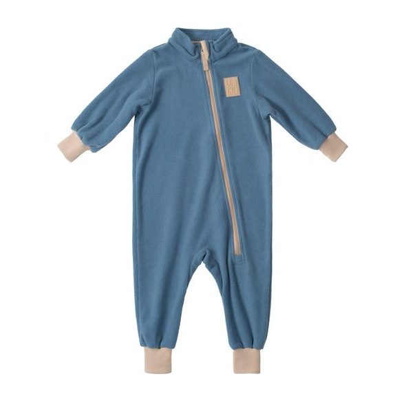 LEOKID FLEECOVÝ OVERAL BLUE SHADE VEL. 3 - 4 ROKY (VEL. 98) - OVERALY - PRO DĚTI