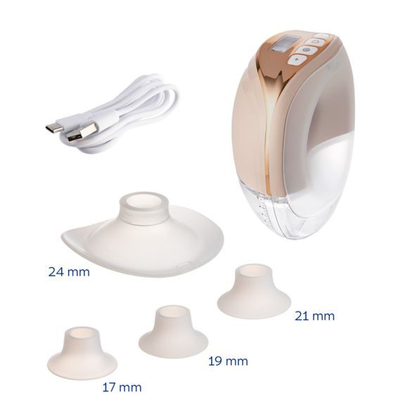 CANPOL BABIES ELEKTRICKÁ ODSÁVAČKA MATEŘSKÉHO MLÉKA DO PODPRSENKY HANDS-FREE - ODSÁVAČKY MATEŘSKÉHO MLÉKA - KRMENÍ