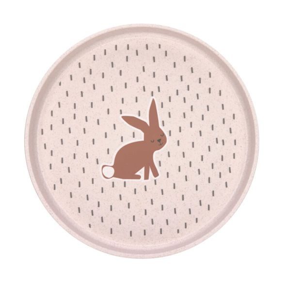 LÄSSIG PLATE PP/CELLULOSE LITTLE FOREST RABBIT - MISKY, TALÍŘKY A PODLOŽKY - KRMENÍ