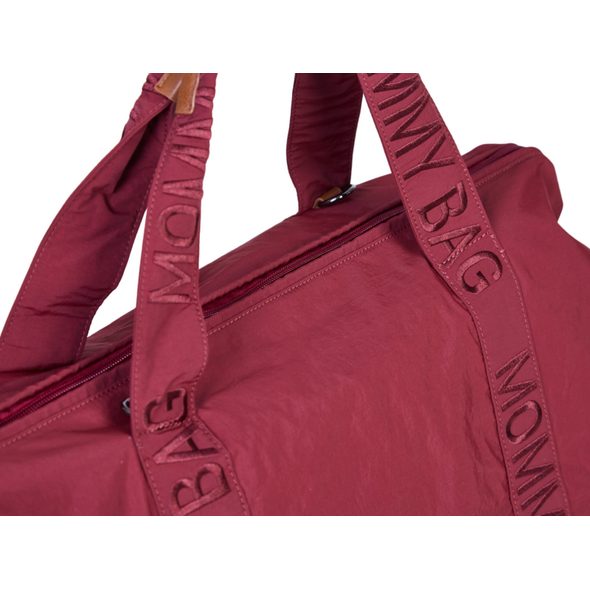 CHILDHOME PŘEBALOVACÍ TAŠKA MOMMY BAG SIGNATURE URBAN BURGUNDY - PŘEBALOVACÍ TAŠKY - KOČÁRKY A PŘÍSLUŠENSTVÍ