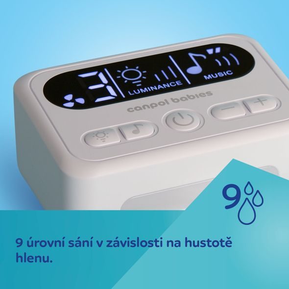 CANPOL BABIES ELEKTRICKÁ NOSNÍ ODSÁVAČKA NOSEO - ODSÁVAČKY HLENŮ - KOUPÁNÍ A ZDRAVÍ