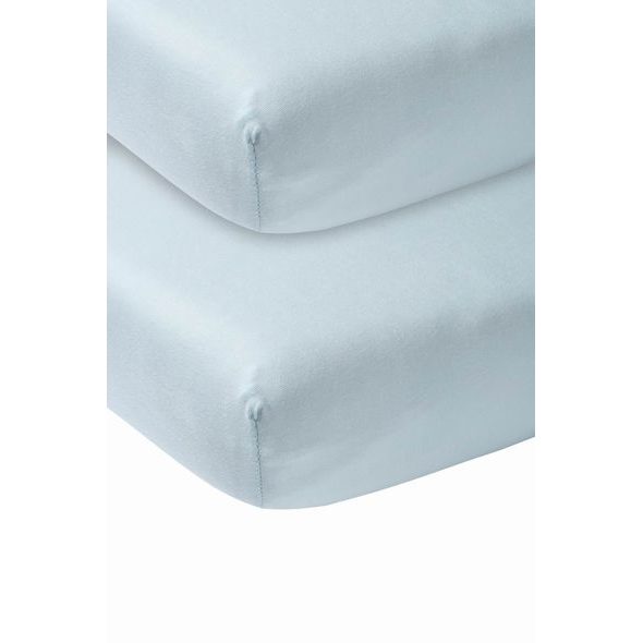 MEYCO ŽERZEJOVÉ PROSTĚRADLO 40X80/90 - LIGHT BLUE - PROSTĚRADLA - SPINKÁNÍ