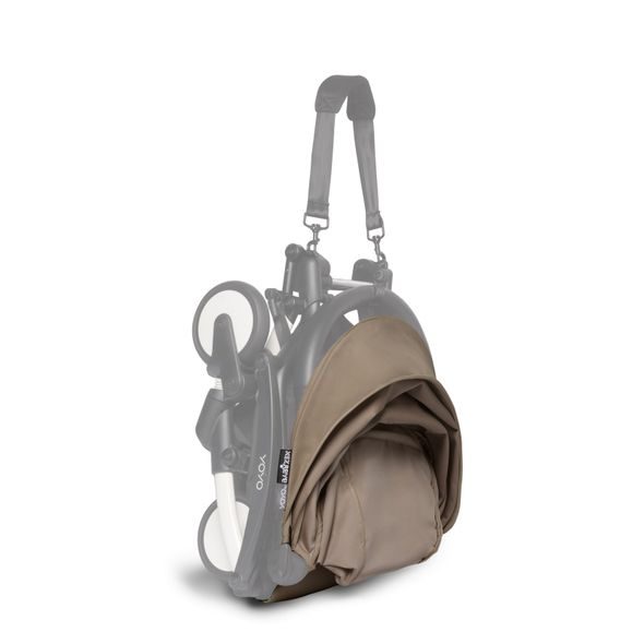 BABYZEN® YOYO² TEXTILNÍ SET TAUPE - BAREVNÉ SETY K PODVOZKU - KOČÁRKY A PŘÍSLUŠENSTVÍ