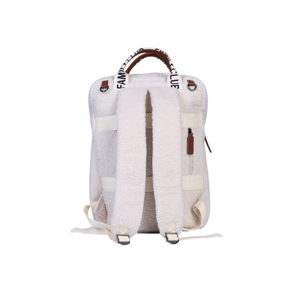 CHILDHOME PŘEBALOVACÍ BATOH FAMILY CLUB SIGNATURE TEDDY OFF WHITE - PŘEBALOVACÍ BATOHY - KOČÁRKY A PŘÍSLUŠENSTVÍ