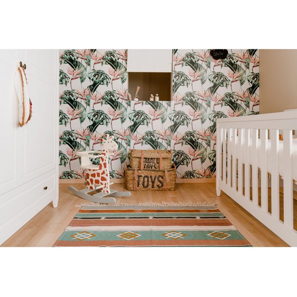 CHILDHOME SLAMĚNÉ KOŠE NA HRAČKY 2 KS - BOXY NA HRAČKY - SPINKÁNÍ