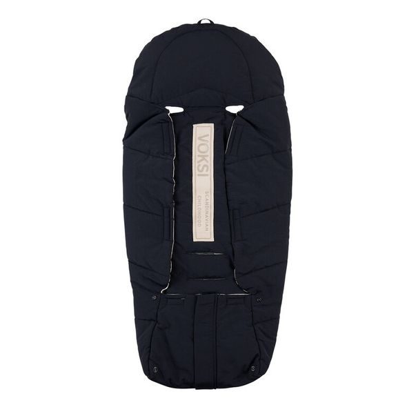 VOKSI MOVE LIGHT BLACK SOLID - FUSAKY DO KOČÁRKU - KOČÁRKY A PŘÍSLUŠENSTVÍ