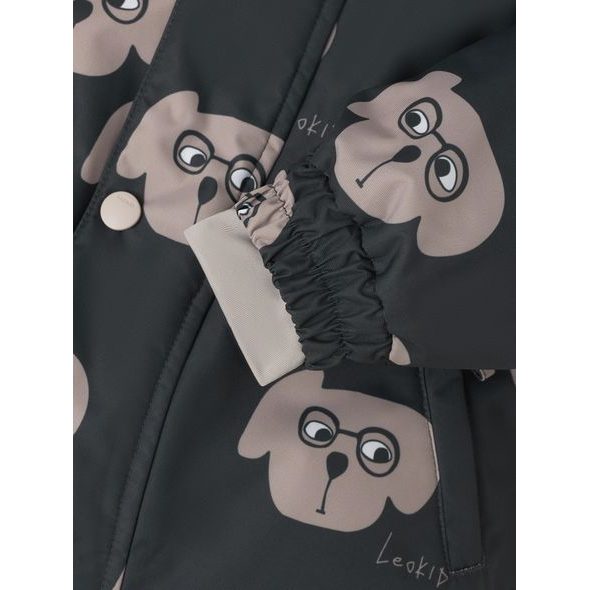 LEOKID ZIMNÍ KOMBINÉZA HERO CHARCOAL PUPPY VEL. 110 - ZIMNÍ KOMBINÉZY - PRO DĚTI