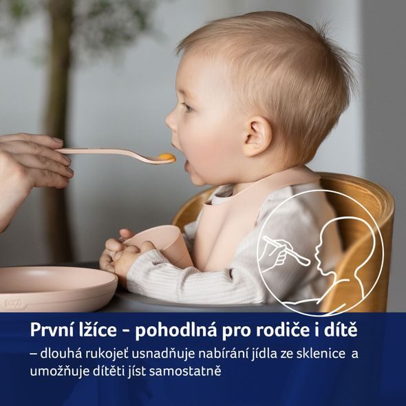LOVI SADA LŽIČEK 2KS PISTACHIO - LŽIČKY A PŘÍBORY - KRMENÍ