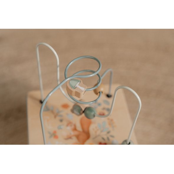 LITTLE DUTCH KOSTKA S AKTIVITAMI DŘEVĚNÁ FOREST FRIENDS - KOSTKY - PRO DĚTI