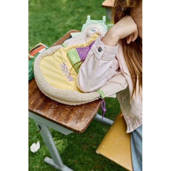 STUDIO NOOS PATCHWORK MIDI BACKPACK - BATŮŽEK BUTTER YELLOW - BATOHY A TAŠKY - PRO DĚTI