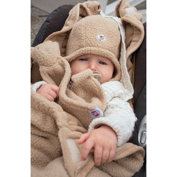 LODGER MUCHLÁČEK BUNNY TEDDY BEIGE - USÍNÁČCI MAZLÍCÍ - PRO DĚTI