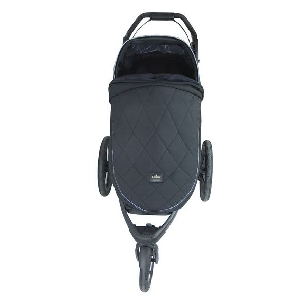 EMITEX ZIMNÍ NÁNOŽNÍK SOFT BLACK COMFY - NÁNOŽNÍKY - KOČÁRKY A PŘÍSLUŠENSTVÍ
