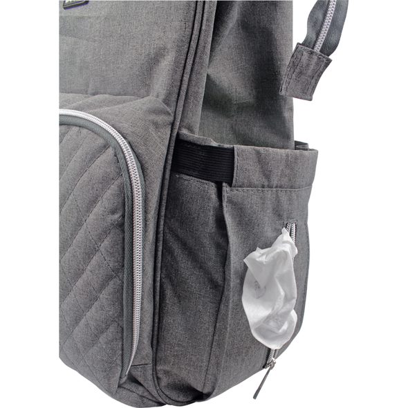 DOOKY PŘEBALOVACÍ BATOH LARGE GREY MELANGE - PŘEBALOVACÍ BATOHY - KOČÁRKY A PŘÍSLUŠENSTVÍ