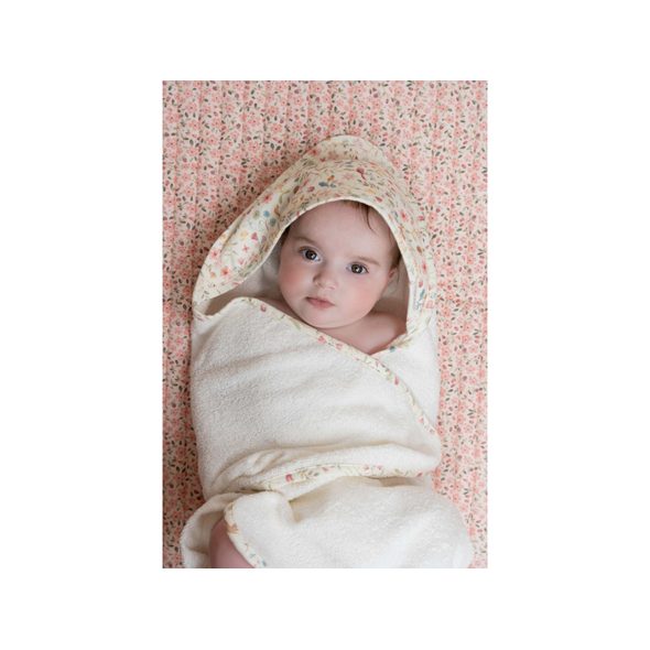 LITTLE DUTCH OSUŠKA S KAPUCÍ 100X100 CM FAIRY WONDERS - OSUŠKY A DĚTSKÉ ŽUPANY - KOUPÁNÍ A ZDRAVÍ