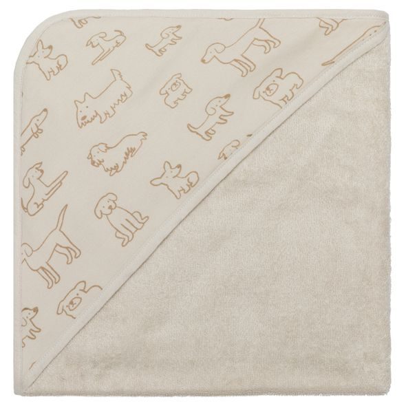 FILLIKID OSUŠKA S KAPUCÍ DOB BEIGE 75X75 CM - OSUŠKY A DĚTSKÉ ŽUPANY - KOUPÁNÍ A ZDRAVÍ