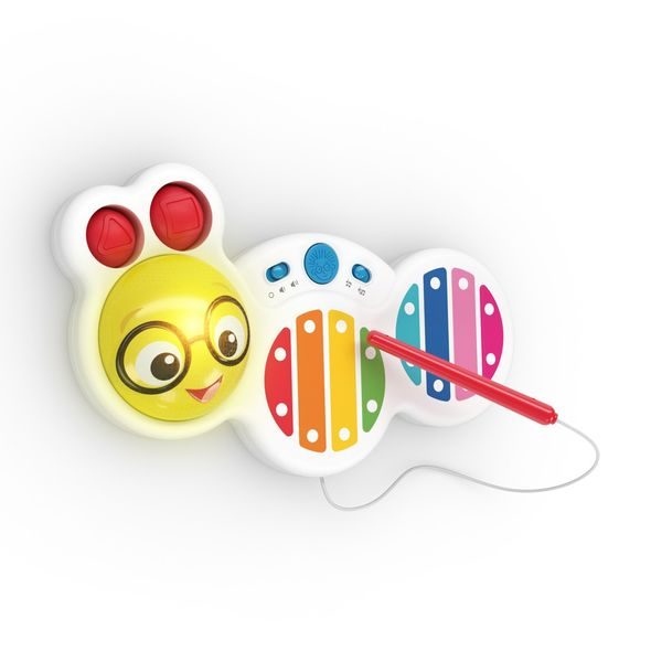 BABY EINSTEIN HRAČKA HUDEBNÍ XYLOFON CAL’S CURIOUS KEYS™ 12M+ - HUDEBNÍ NÁSTROJE - PRO DĚTI