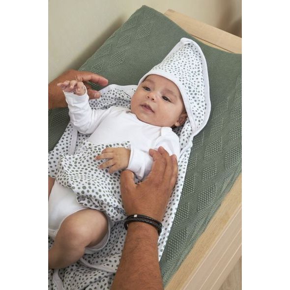 MEYCO OSUŠKA BASIC JERSEY 2 BALENÍ CHEETAH - FOREST GREEN - OSUŠKY A DĚTSKÉ ŽUPANY - KOUPÁNÍ A ZDRAVÍ