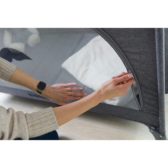 KIDNORT CESTOVNÍ POSTÝLKA KIDNORT GROTTA TMAVĚ ŠEDÁ - CESTOVNÍ POSTÝLKY - SPINKÁNÍ