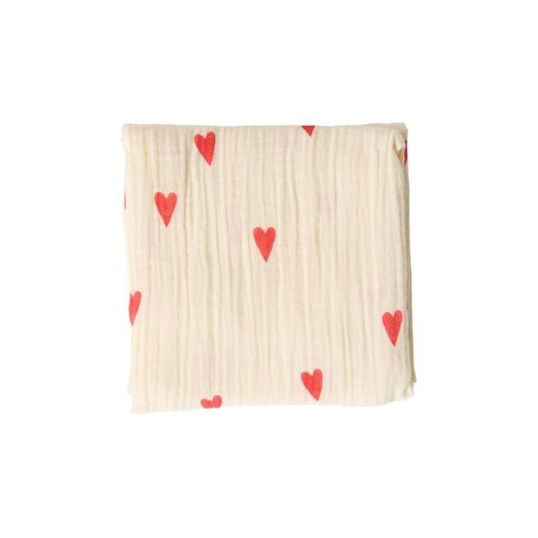 STUDIO NOOS ZAVINOVAČKA PRINT MEDIUM BEIGE HEARTS - ZAVINOVAČKY - SPINKÁNÍ