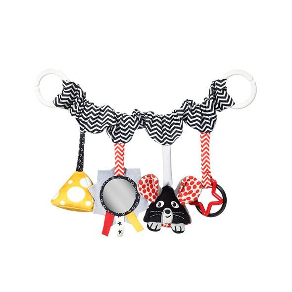 BABYONO HRAČKA ZÁVĚSNÁ MULTIFUNKČNÍ CHEESE AND SKIP - AKTIVNÍ HRAČKY - PRO DĚTI