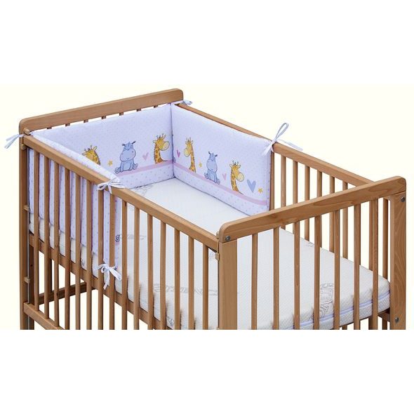 SCARLETT MANTINEL DO POSTÝLKY 4DÍLNÝ NEBULA RŮŽOVÁ 180X30CM - MANTINELY - SPINKÁNÍ