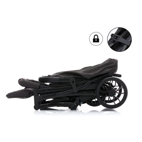 FILLIKID STYLER ELITE BLACK MELANGE - SPORTOVNÍ KOČÁRKY - KOČÁRKY A PŘÍSLUŠENSTVÍ