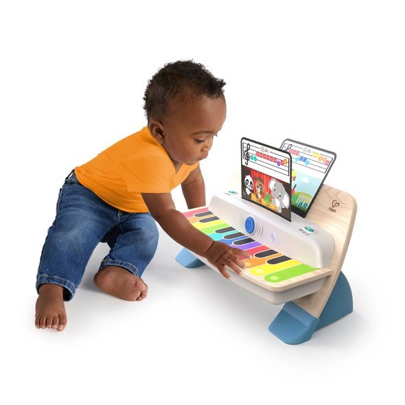 BABY EINSTEIN HRAČKA DŘEVĚNÁ HUDEBNÍ PIANO TOGETHER IN TUNE PIANO CONNECTED MAGIC TOUCH HAPE 12M+ - HUDEBNÍ - PRO DĚTI