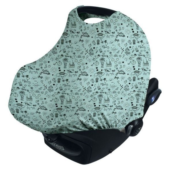 DOOKY STŘÍŠKA HOODY LIMITED LITTLE PRINCESS GLOW IN THE DARK - LETNÍ POTAHY - AUTOSEDAČKY A PŘÍSLUŠENSTVÍ