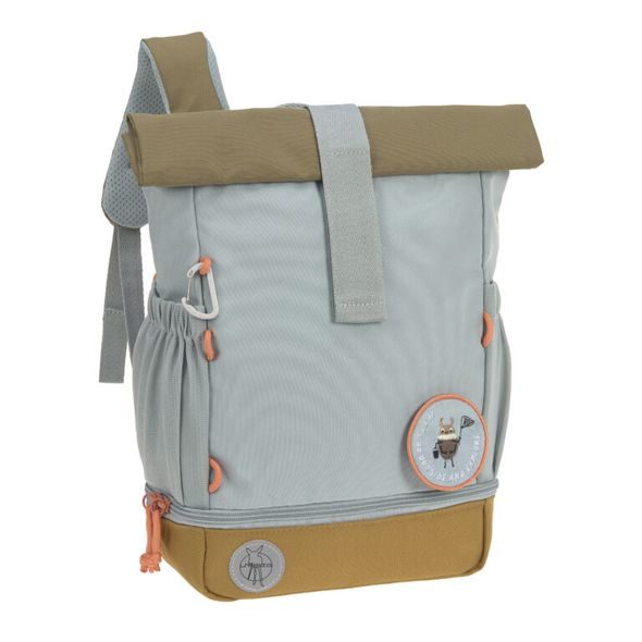 LÄSSIG MINI ROLLTOP BACKPACK NATURE LIGHT BLUE - BATOHY A TAŠKY - PRO DĚTI