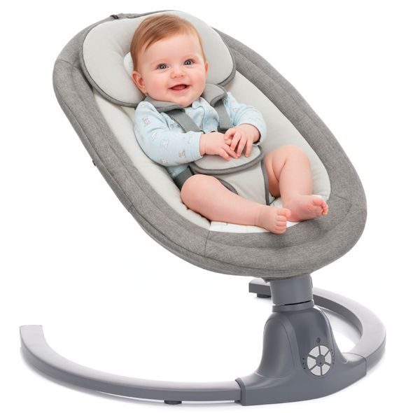 FILLIKID ELEKTRICKÁ LEHAČKA STELLA GREY - LEHÁTKA A HOUPADLA - SPINKÁNÍ