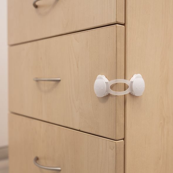 ZOPA MINI ZÁMEK SKŘÍNĚK OHEBNÝ 2KS - BEZPEČNOST DĚTÍ V DOMÁCNOSTI - KOUPÁNÍ A ZDRAVÍ