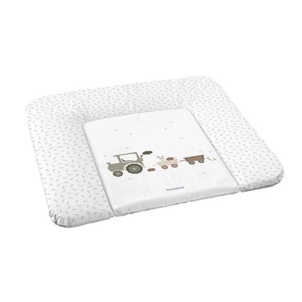 TRÄUMELAND PŘEBALOVACÍ PODLOŽKA LITTLE FARM GRÜN 75 X 75 CM - PŘEBALOVACÍ PODLOŽKY - PŘEBALOVÁNÍ