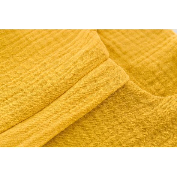 TRÄUMELAND LETNÍ SPACÍ PYTEL LIEBMICH MUSSELIN SENFGELB 90 CM - SPACÍ PYTLE - SPINKÁNÍ