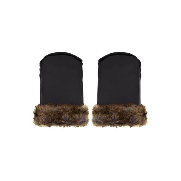 MOMI RUKAVICE KE KOČÁRKU MOMI ČERNÉ - RUKÁVNÍKY NA KOČÁREK - KOČÁRKY A PŘÍSLUŠENSTVÍ