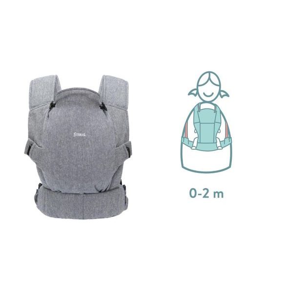 FILLIKID NOSÍTKO NATURAL STONE - KLOKANKY A ŠÁTKY - NOŠENÍ & SPORT