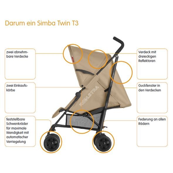 KOELSTRA SIMBA T4 2018 - GOLFOVÉ KOČÁRKY - KOČÁRKY A PŘÍSLUŠENSTVÍ