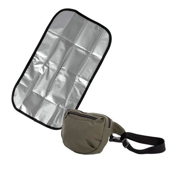 BABYDAN ON-THE-GO BAG PŘEBALOVACÍ CROSSBODY TAŠKA ARMY GREEN - PŘEBALOVACÍ TAŠKY - KOČÁRKY A PŘÍSLUŠENSTVÍ