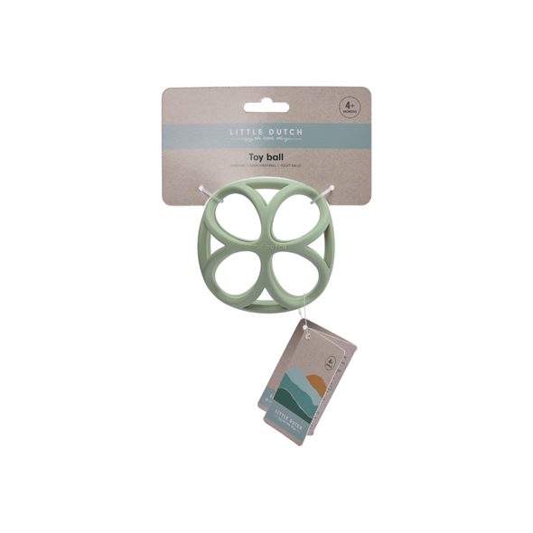 LITTLE DUTCH SENZORICKÝ MÍČEK GREEN - SENZORICKÉ HRAČKY - PRO DĚTI