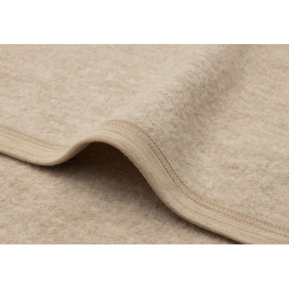JOLLEIN DEKA 75X100CM MERINO WOOL FELTED NATURAL - DĚTSKÉ DEKY PRO MIMINKA - SPINKÁNÍ
