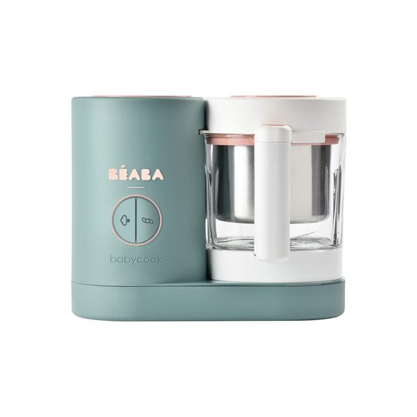 BEABA PARNÍ VAŘIČ + MIXÉR BABYCOOK NEO EUCALYPTUS - KUCHYŇSKÉ PŘÍSTROJE - KRMENÍ